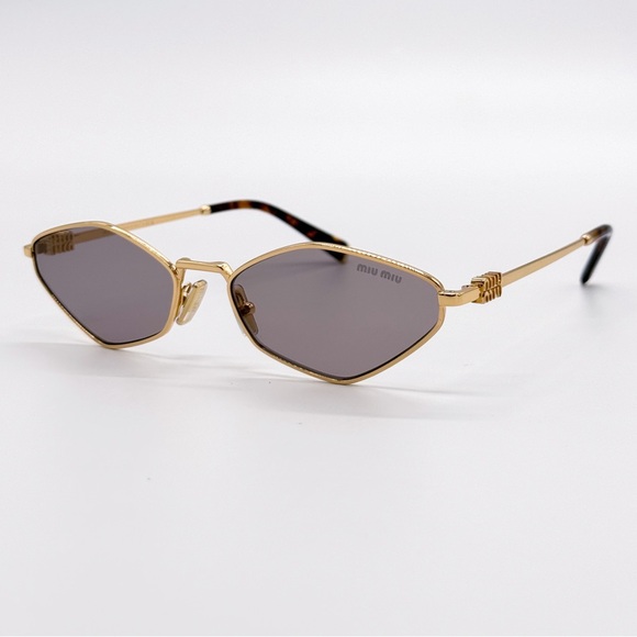 NEW MIU MIU MU56ZS 5AK20I WOMEN MIU MIU ROMB SUNGLASSES MU 56ZS 5AK-20I main image 4